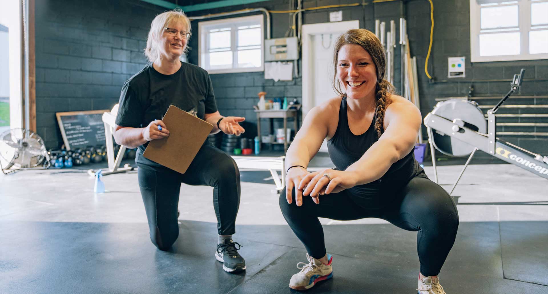 personal-training Personal training session led by our coach
